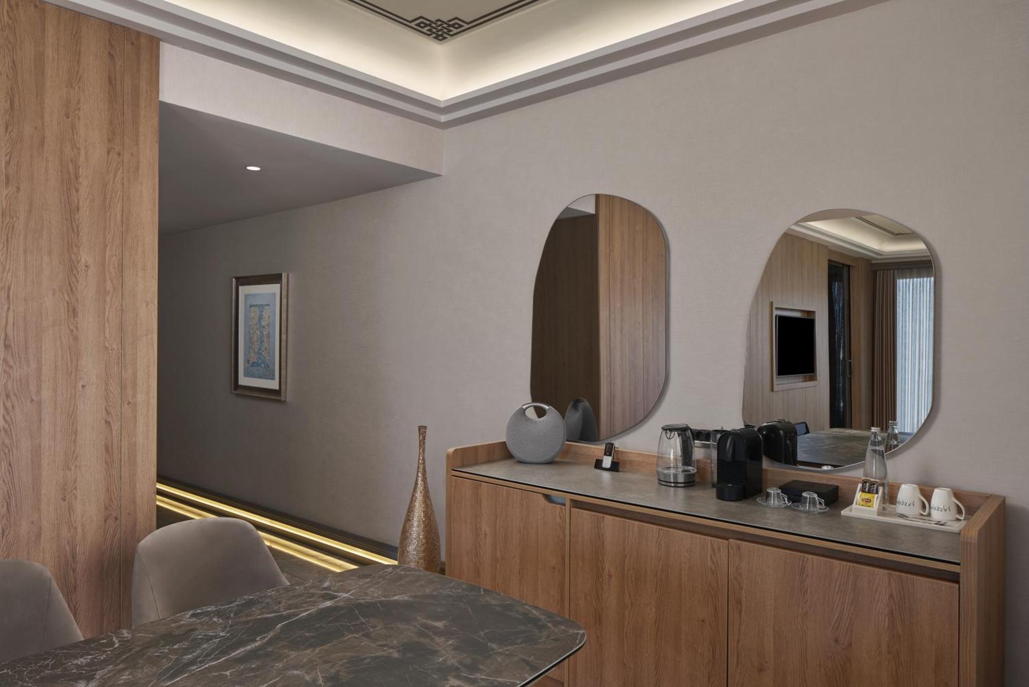 איסטמבול Lazzoni Hotel מראה חיצוני תמונה A 3D rendering of a hotel room